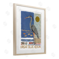 Nancy Overton | Great Blue Heron Collage