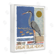 Nancy Overton | Great Blue Heron Collage