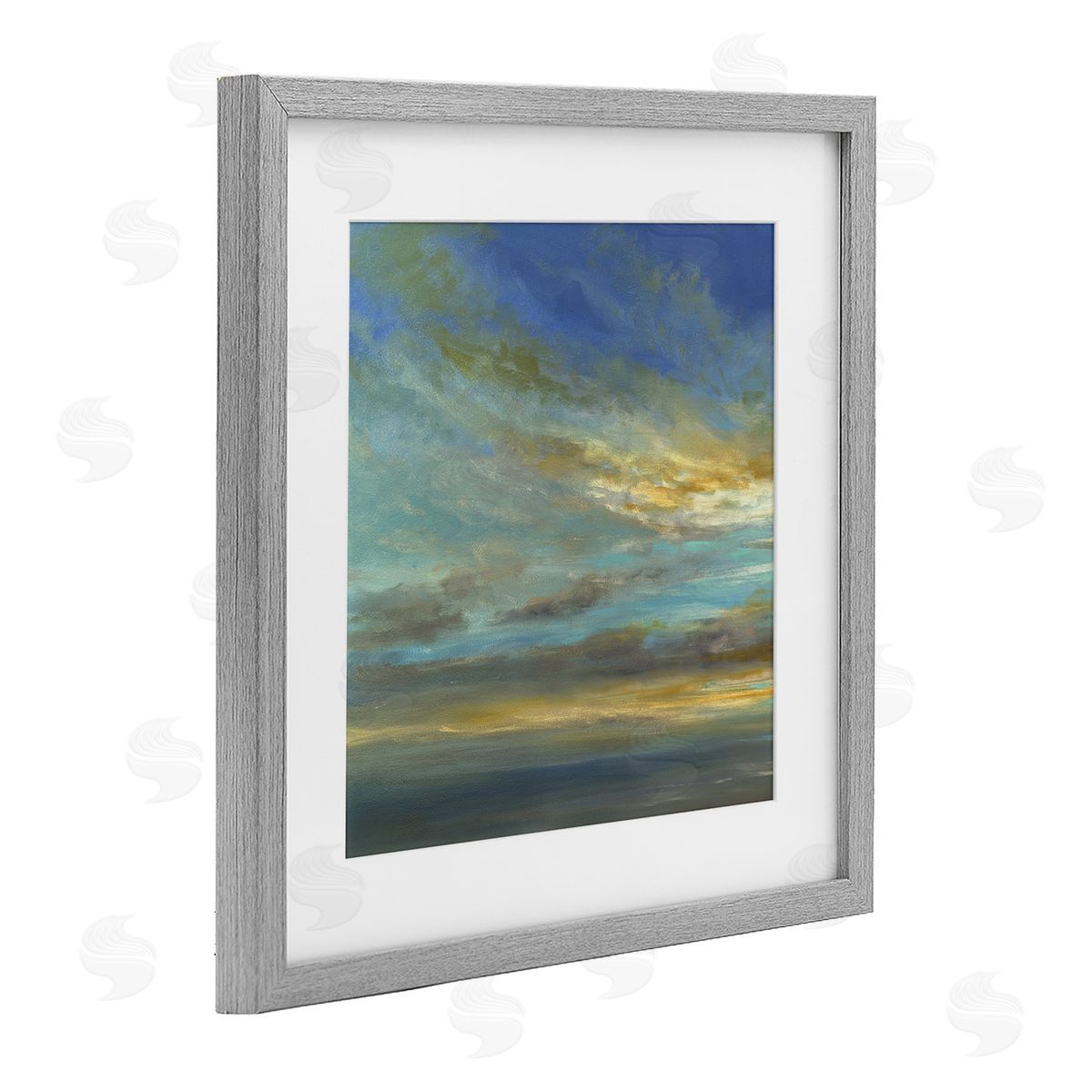 Sheila Finch Sunlit October Sky Canvas Wall Art Print