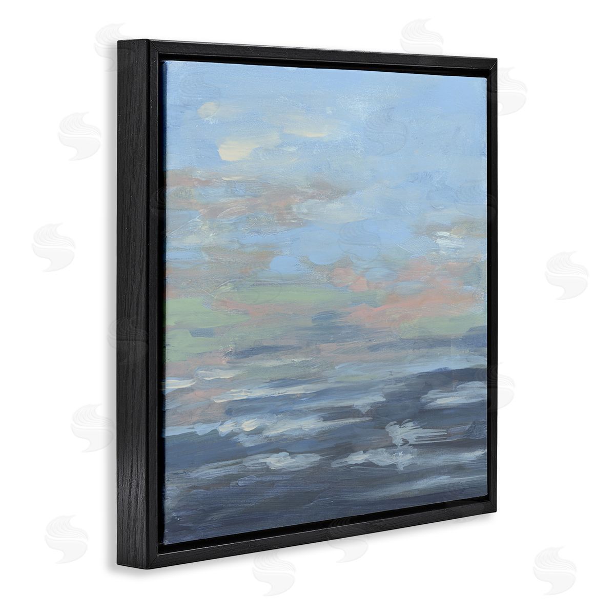 June Erica Vess Expressive Ocean Romance Canvas Wall Art Print