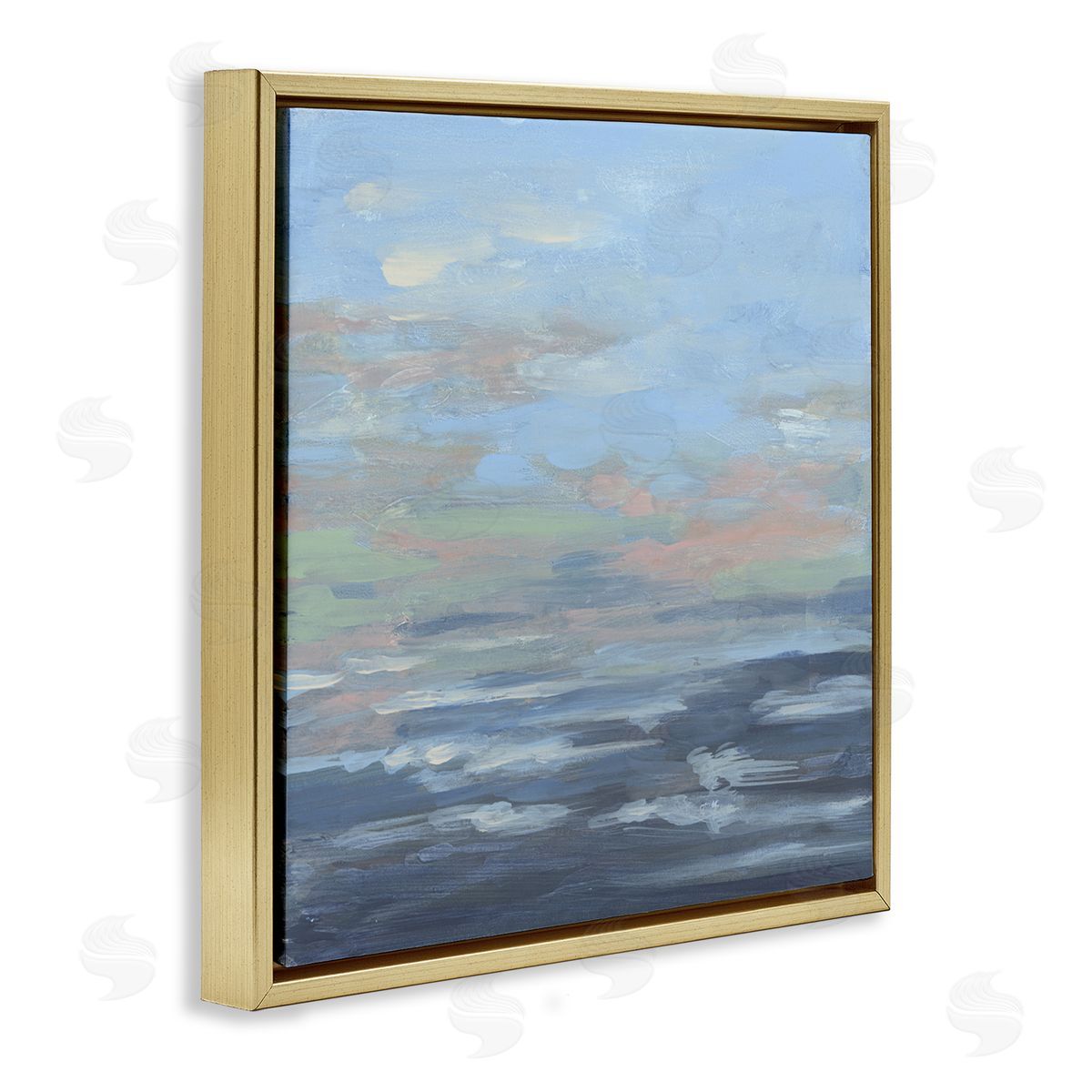 June Erica Vess Expressive Ocean Romance Canvas Wall Art Print