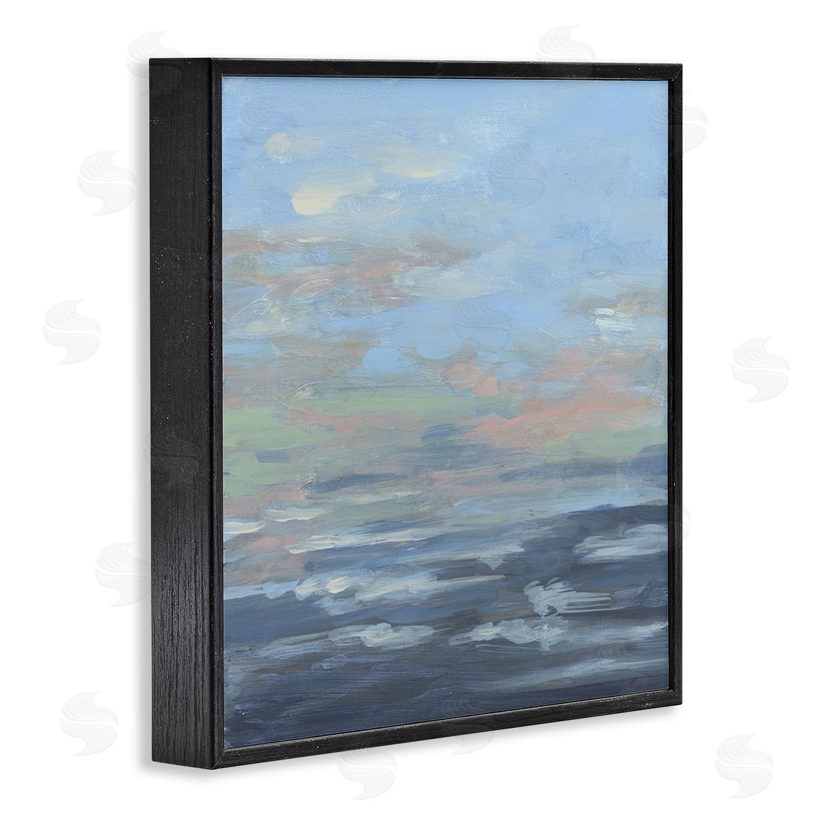 June Erica Vess Expressive Ocean Romance Canvas Wall Art Print