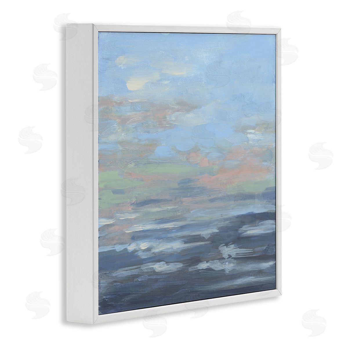 June Erica Vess Expressive Ocean Romance Canvas Wall Art Print