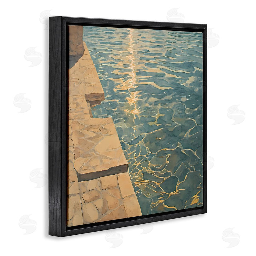 Walker Noble | Sunlit Pool Reflection