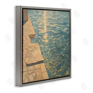 Walker Noble | Sunlit Pool Reflection