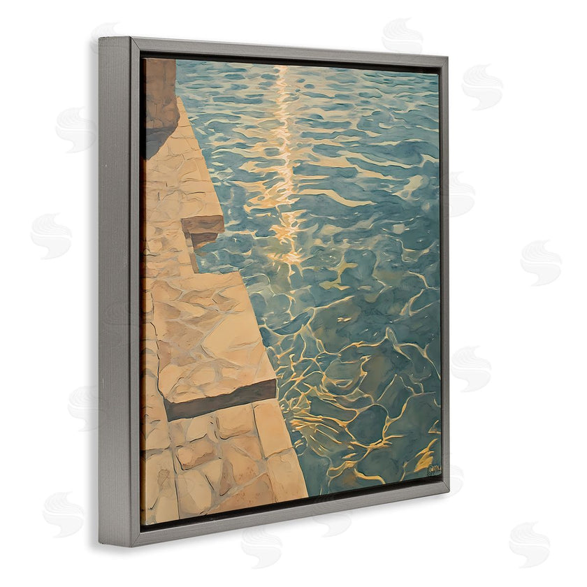 Walker Noble | Sunlit Pool Reflection