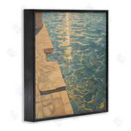 Walker Noble | Sunlit Pool Reflection