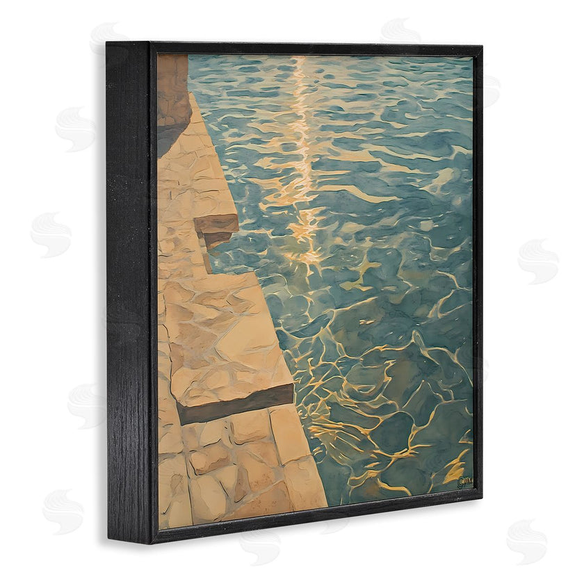 Walker Noble | Sunlit Pool Reflection