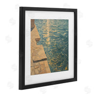 Walker Noble | Sunlit Pool Reflection