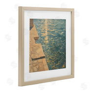 Walker Noble | Sunlit Pool Reflection