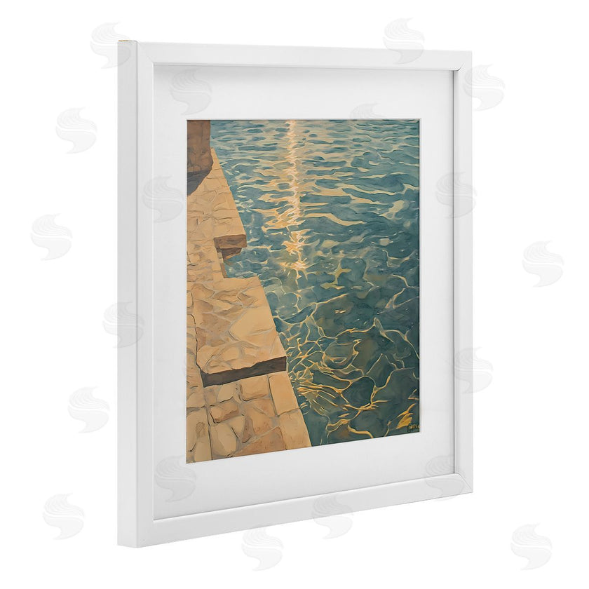 Walker Noble | Sunlit Pool Reflection