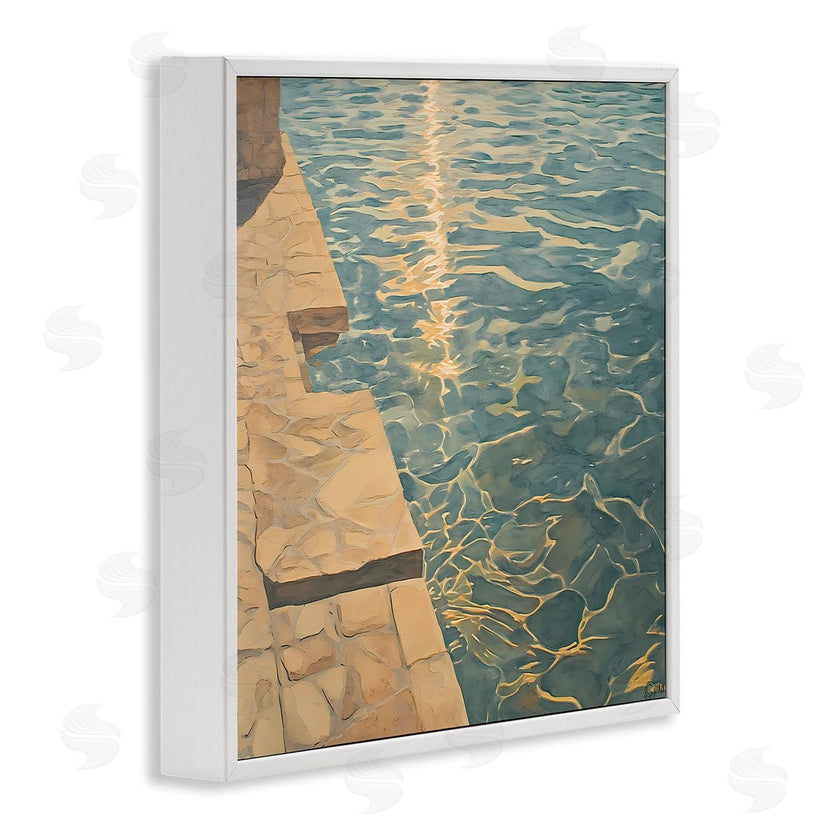 Walker Noble | Sunlit Pool Reflection