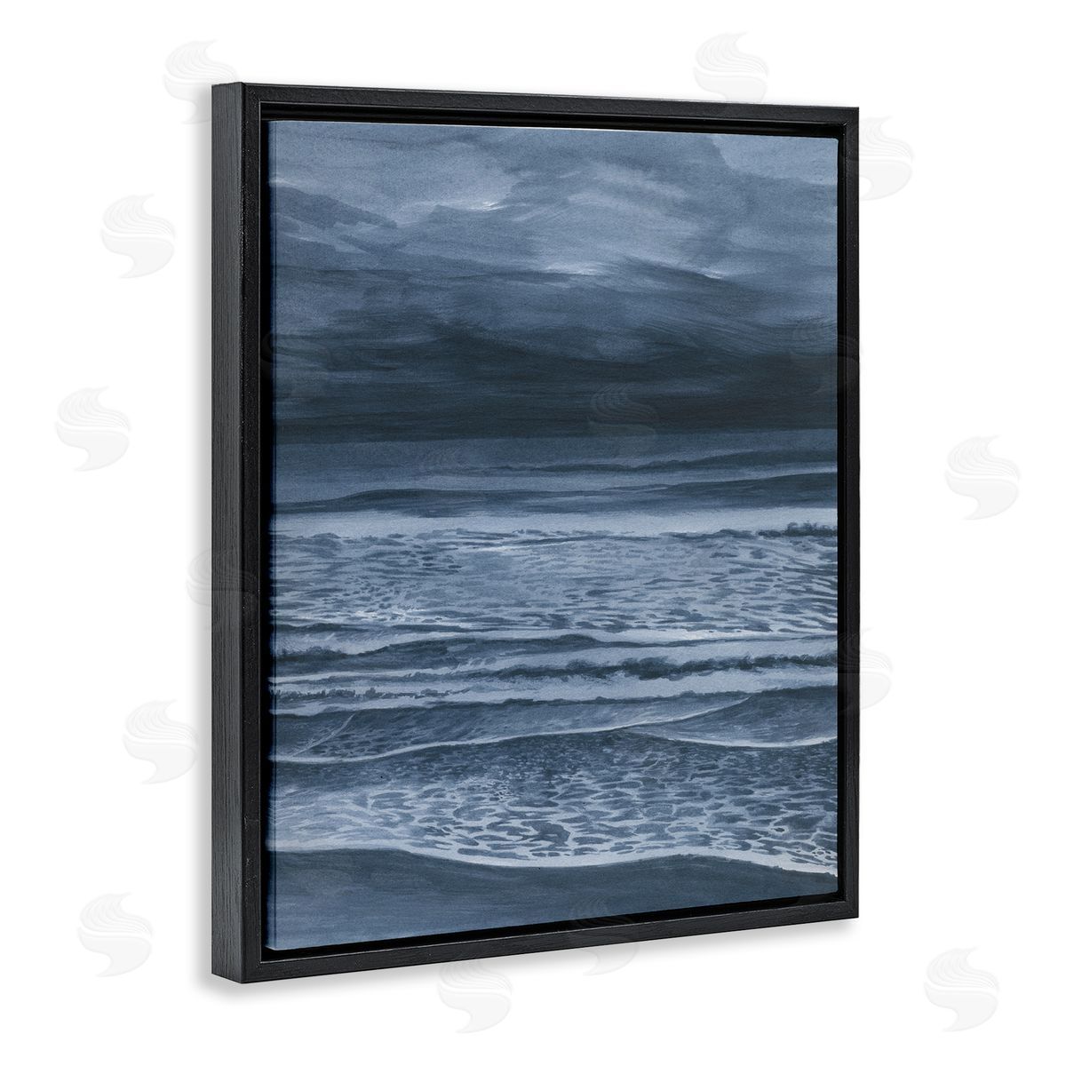 Grace Popp Dramatic Sea Dark Coast Canvas Wall Art Print