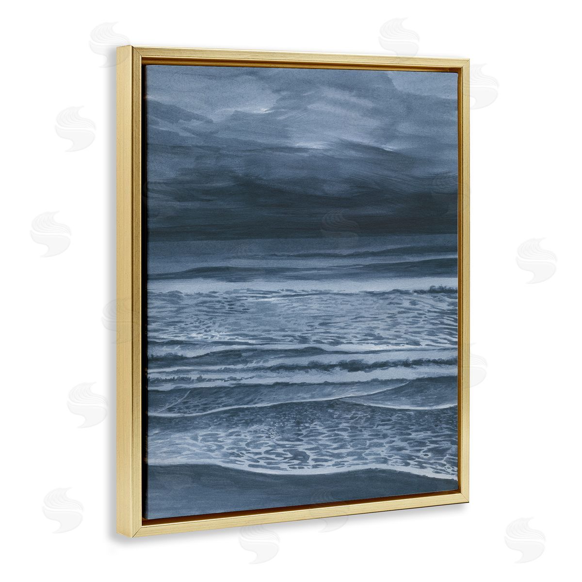 Grace Popp Dramatic Sea Dark Coast Canvas Wall Art Print