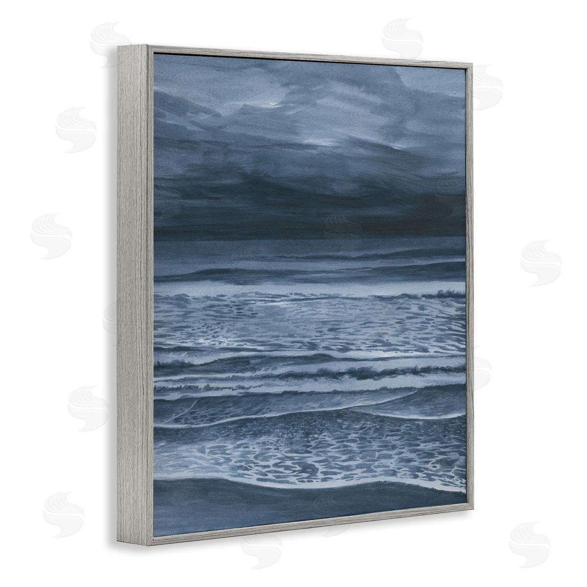 Grace Popp Dramatic Sea Dark Coast Canvas Wall Art Print