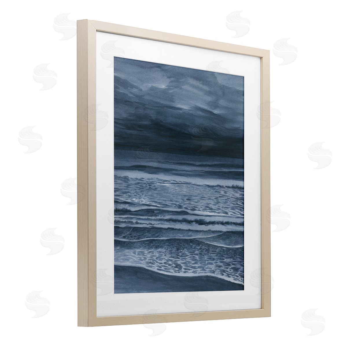 Grace Popp Dramatic Sea Dark Coast Canvas Wall Art Print