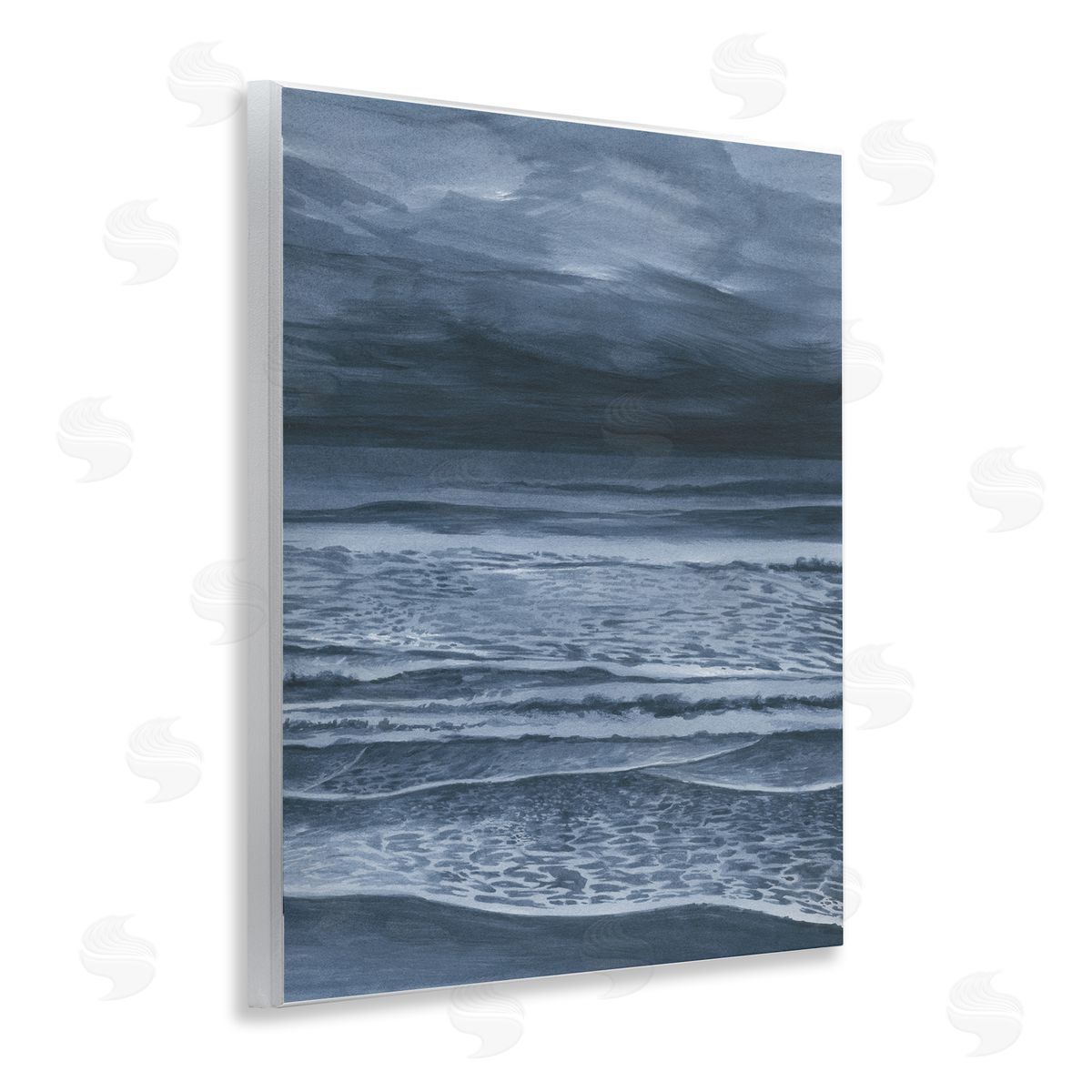 Grace Popp Dramatic Sea Dark Coast Canvas Wall Art Print