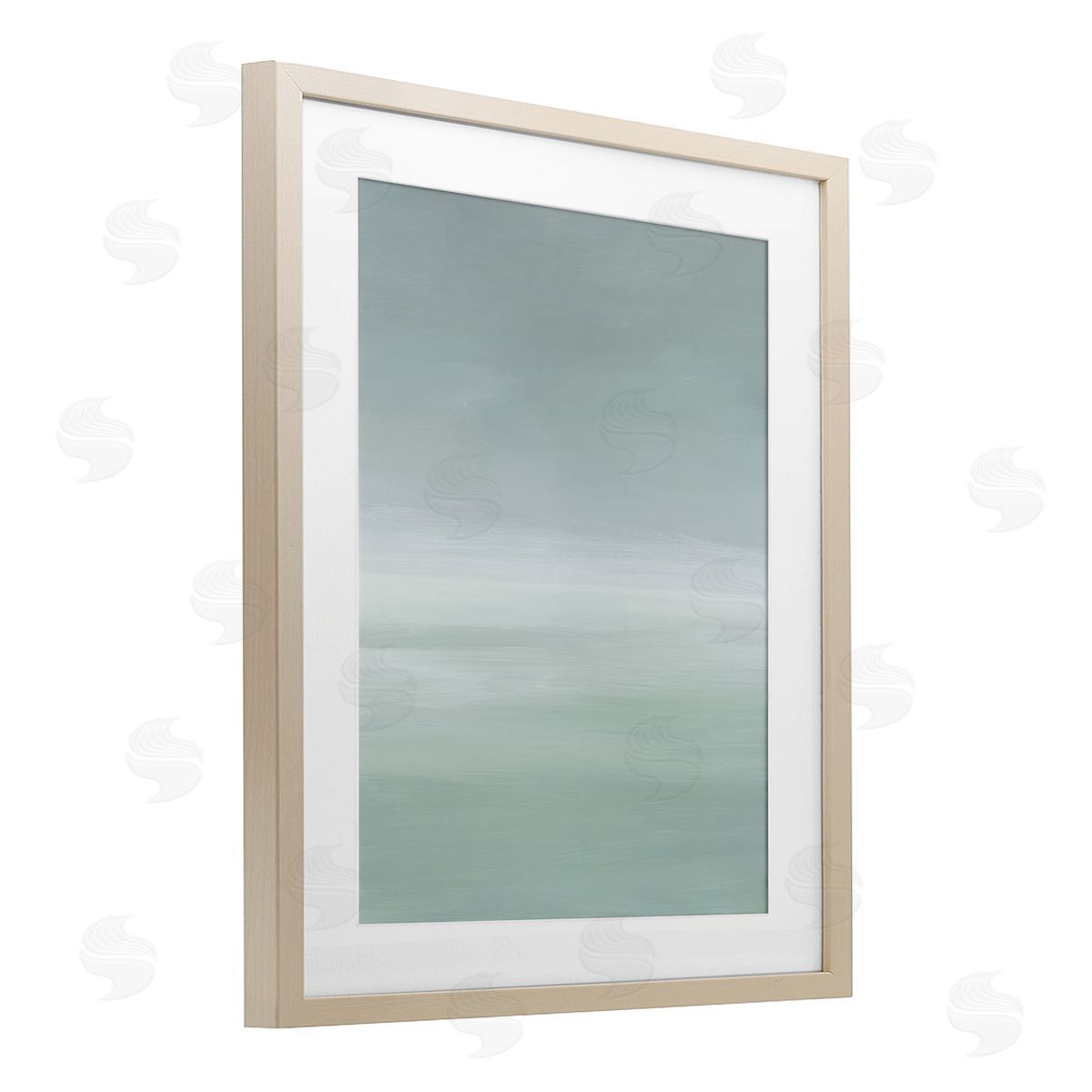 Grace Popp Neutral Hampton Mist Canvas Wall Art Print