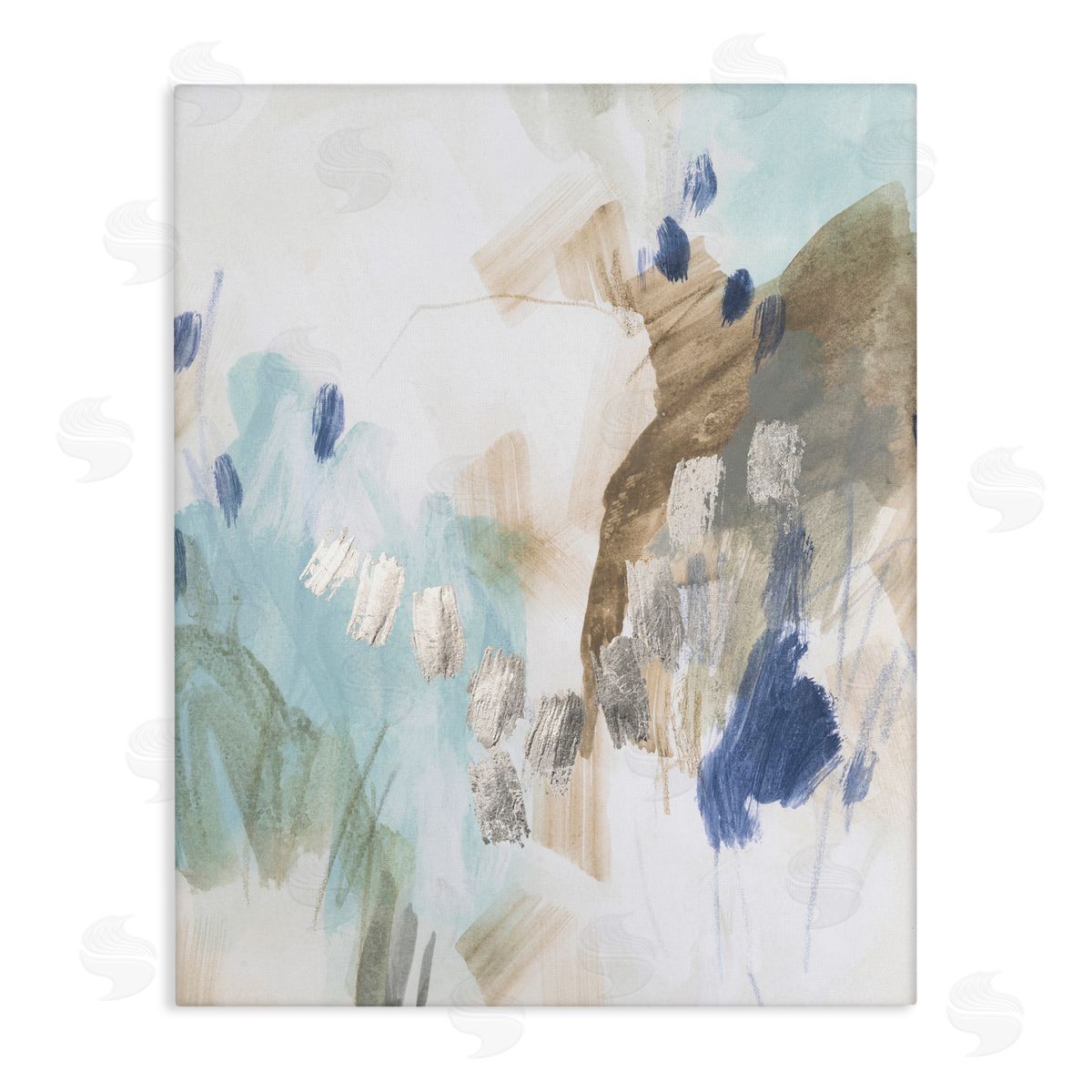 June Erica Vess Crystalline Plaster Abstract Painting Canvas Wall Art Print
