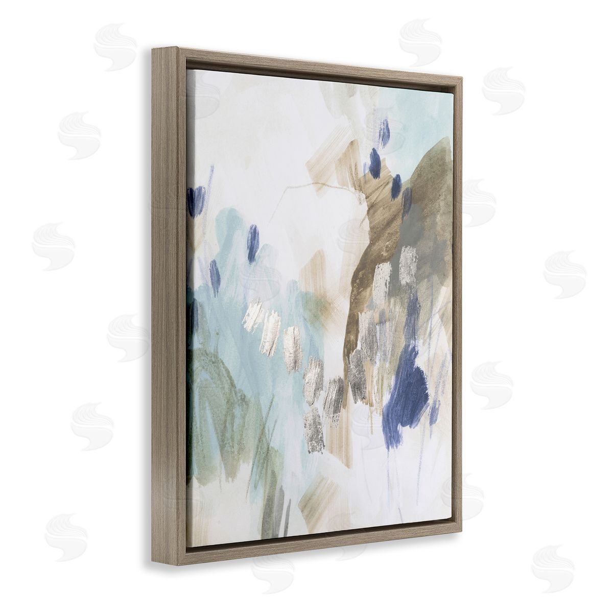 June Erica Vess Crystalline Plaster Abstract Painting Canvas Wall Art Print