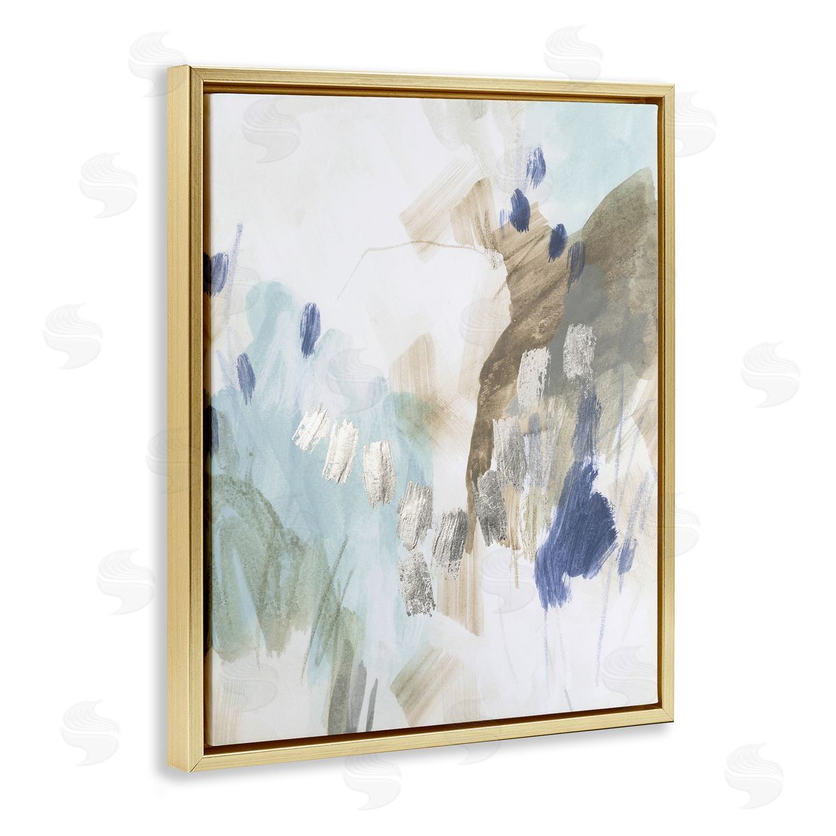 June Erica Vess Crystalline Plaster Abstract Painting Canvas Wall Art Print