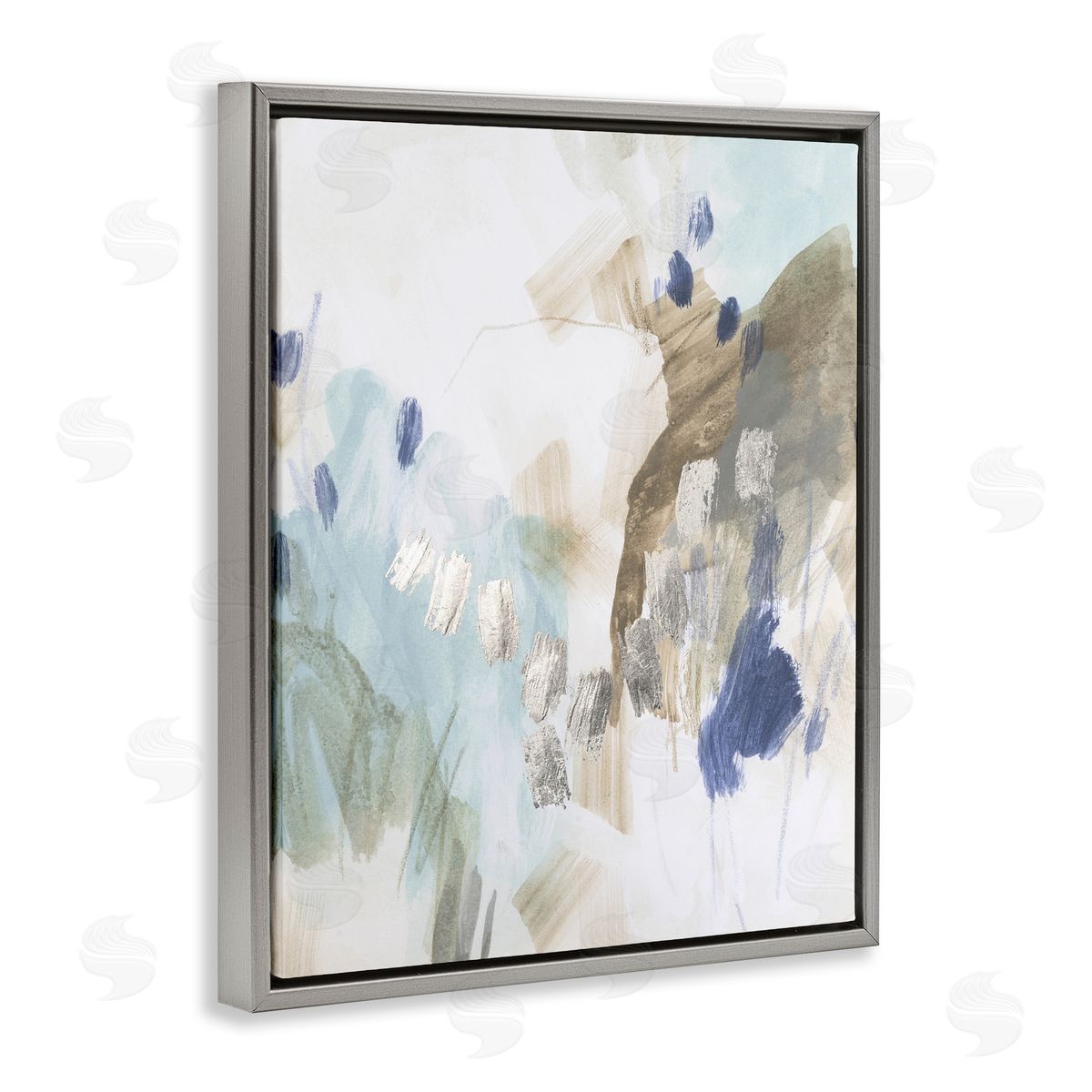June Erica Vess Crystalline Plaster Abstract Painting Canvas Wall Art Print