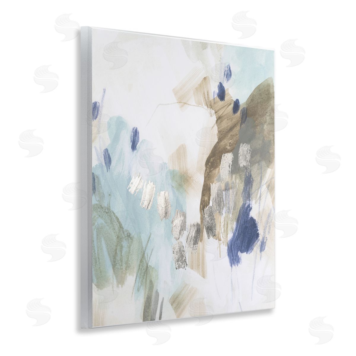 June Erica Vess Crystalline Plaster Abstract Painting Canvas Wall Art Print