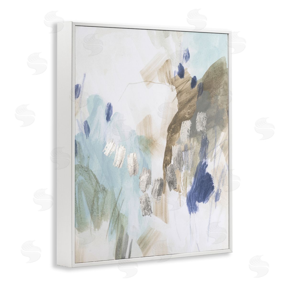 June Erica Vess Crystalline Plaster Abstract Painting Canvas Wall Art Print