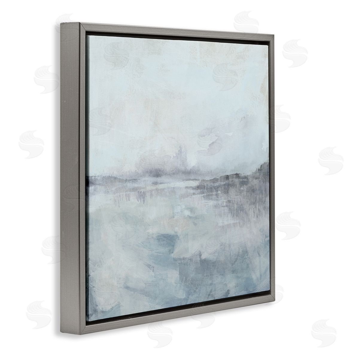 June Erica Vess Mist Horizon Abstract Canvas Wall Art Print
