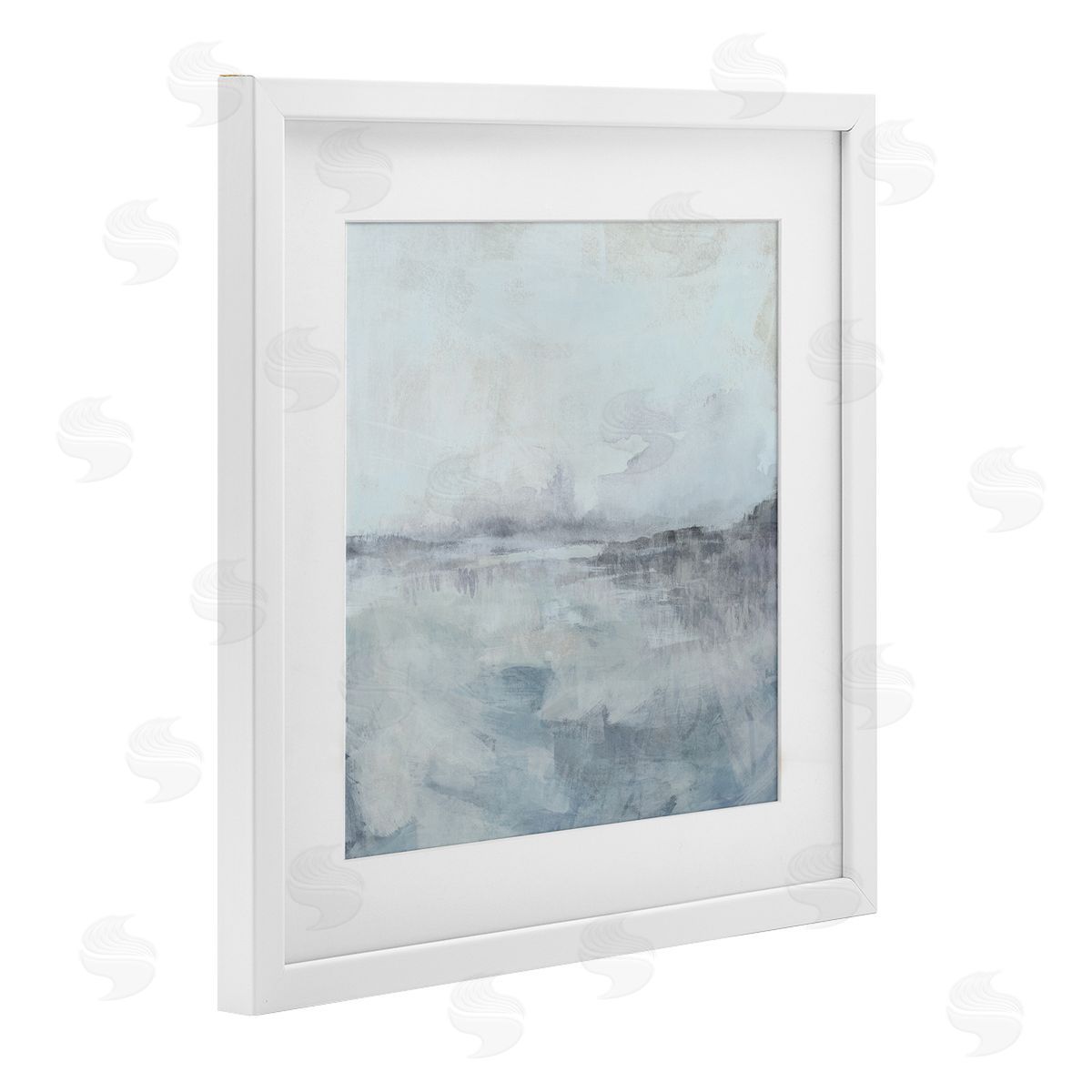 June Erica Vess Mist Horizon Abstract Canvas Wall Art Print