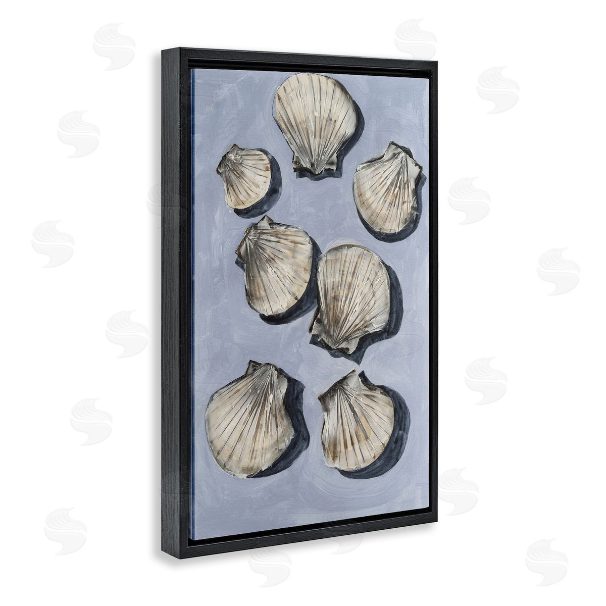 Michael Willett Embellished Seashells Still Life Canvas Wall Art Print