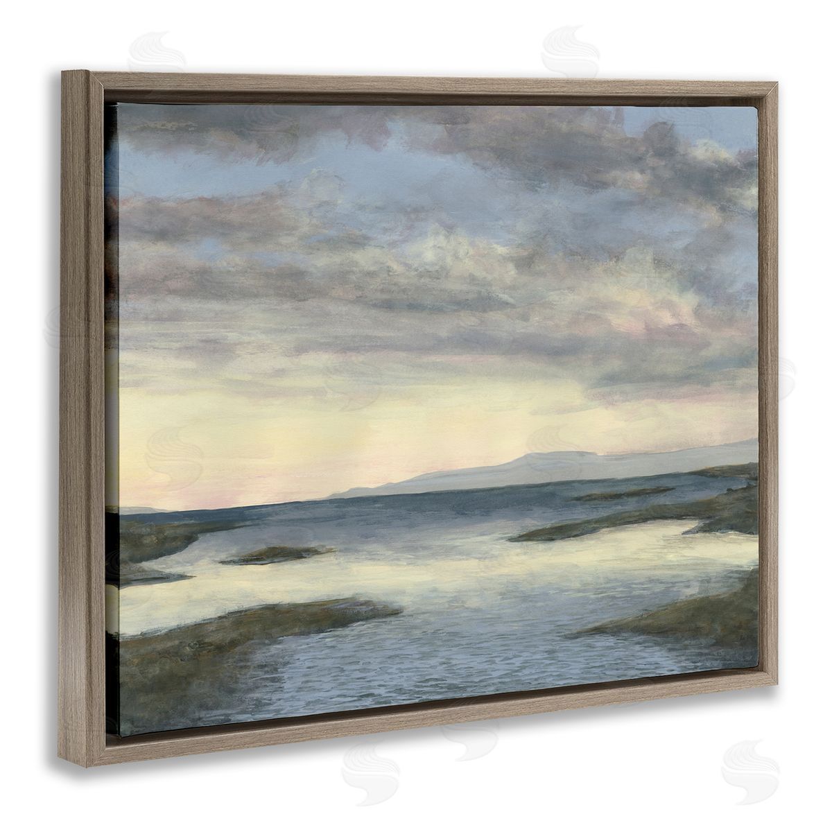 Michael Willett Sea Expanse at Sunrise Canvas Wall Art Print