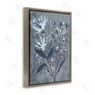 June Erica Vess | Navy Blue Flowers