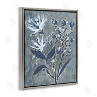 June Erica Vess | Navy Blue Flowers