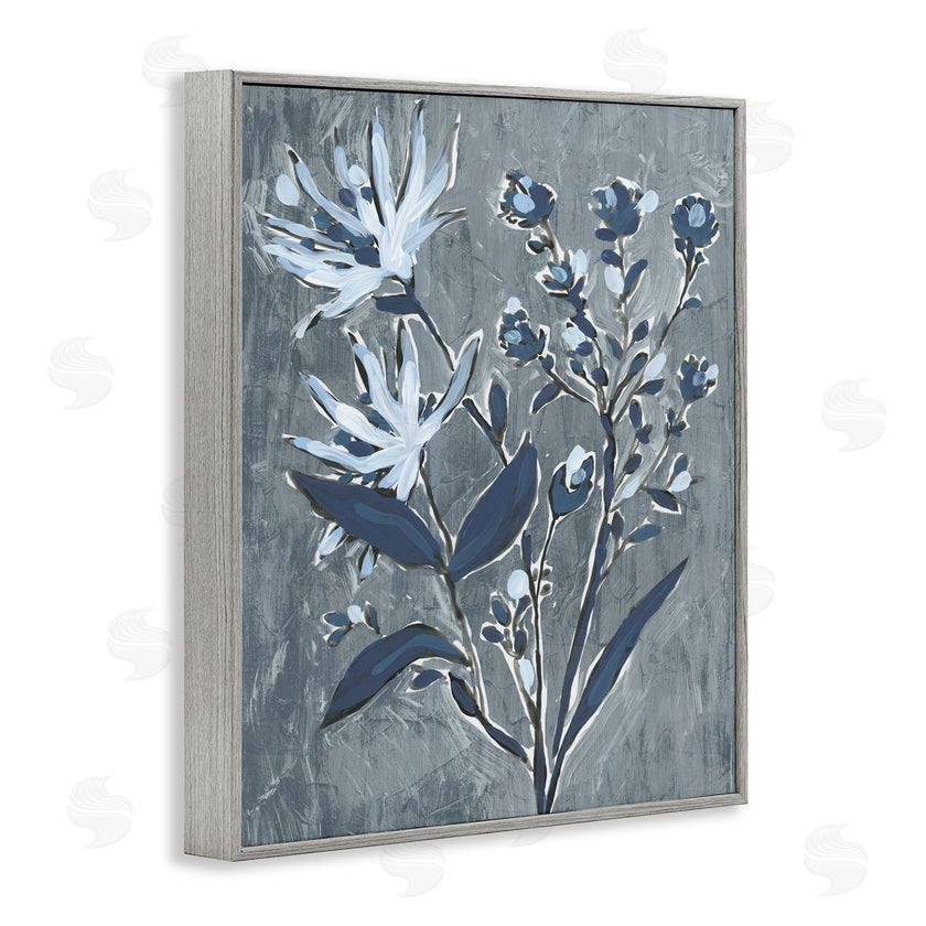 June Erica Vess | Navy Blue Flowers