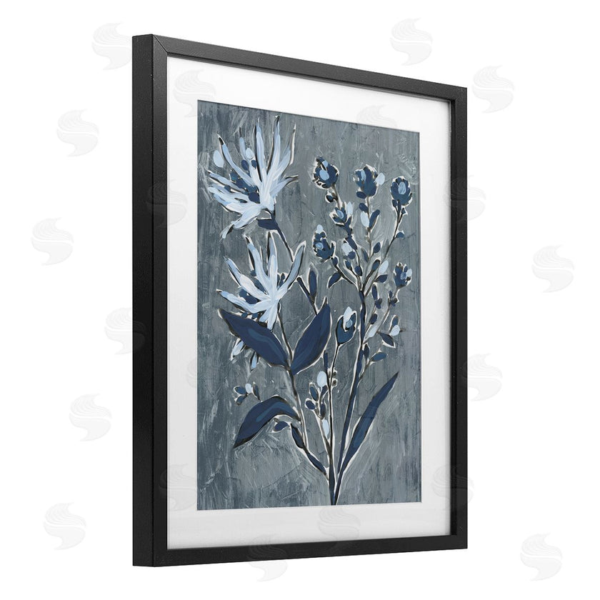 June Erica Vess | Navy Blue Flowers