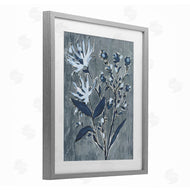 June Erica Vess | Navy Blue Flowers