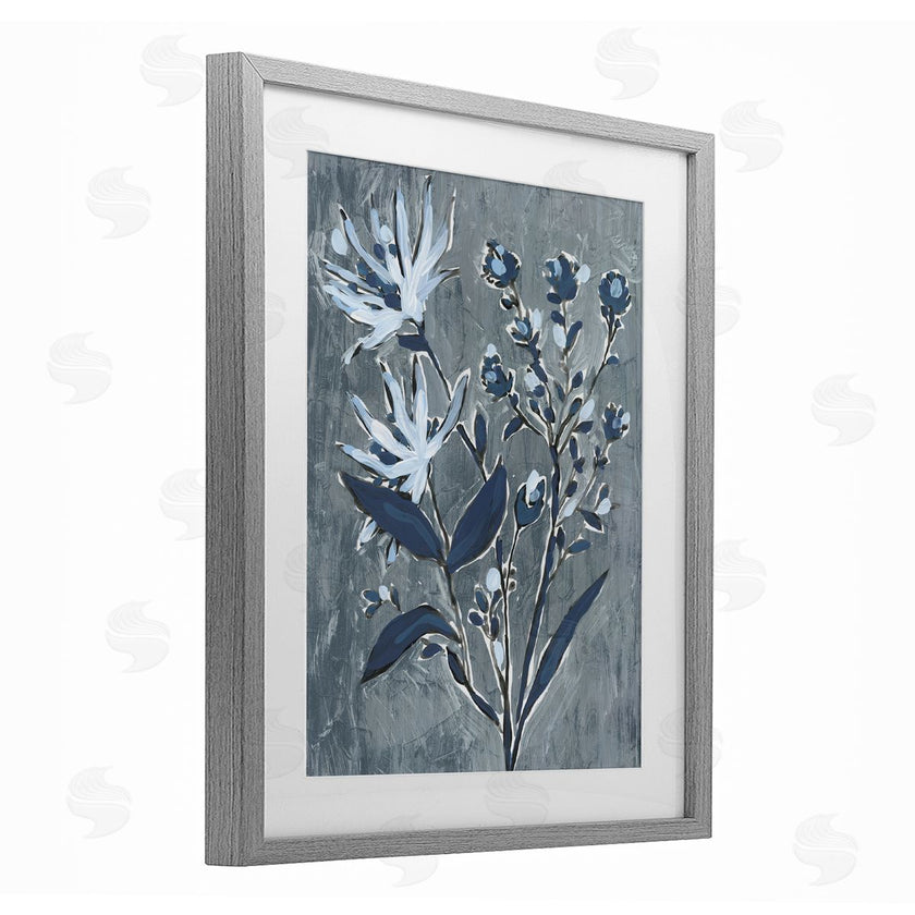 June Erica Vess | Navy Blue Flowers
