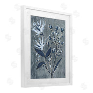 June Erica Vess | Navy Blue Flowers