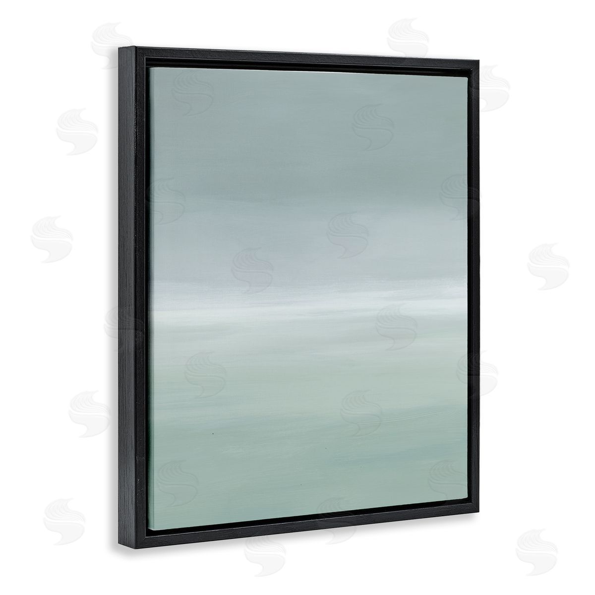 Grace Popp Misty Grey Gradient Canvas Wall Art Print