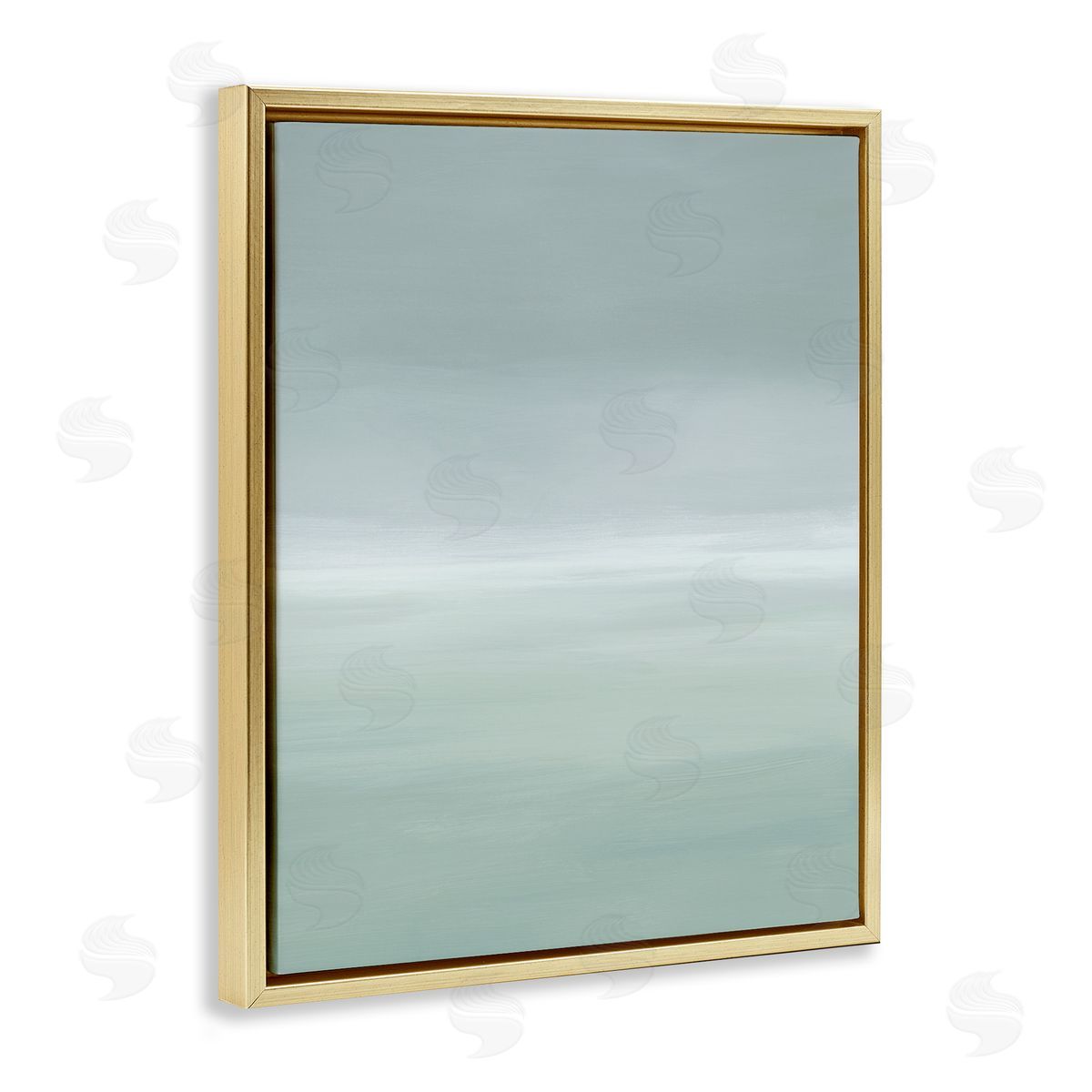 Grace Popp Misty Grey Gradient Canvas Wall Art Print