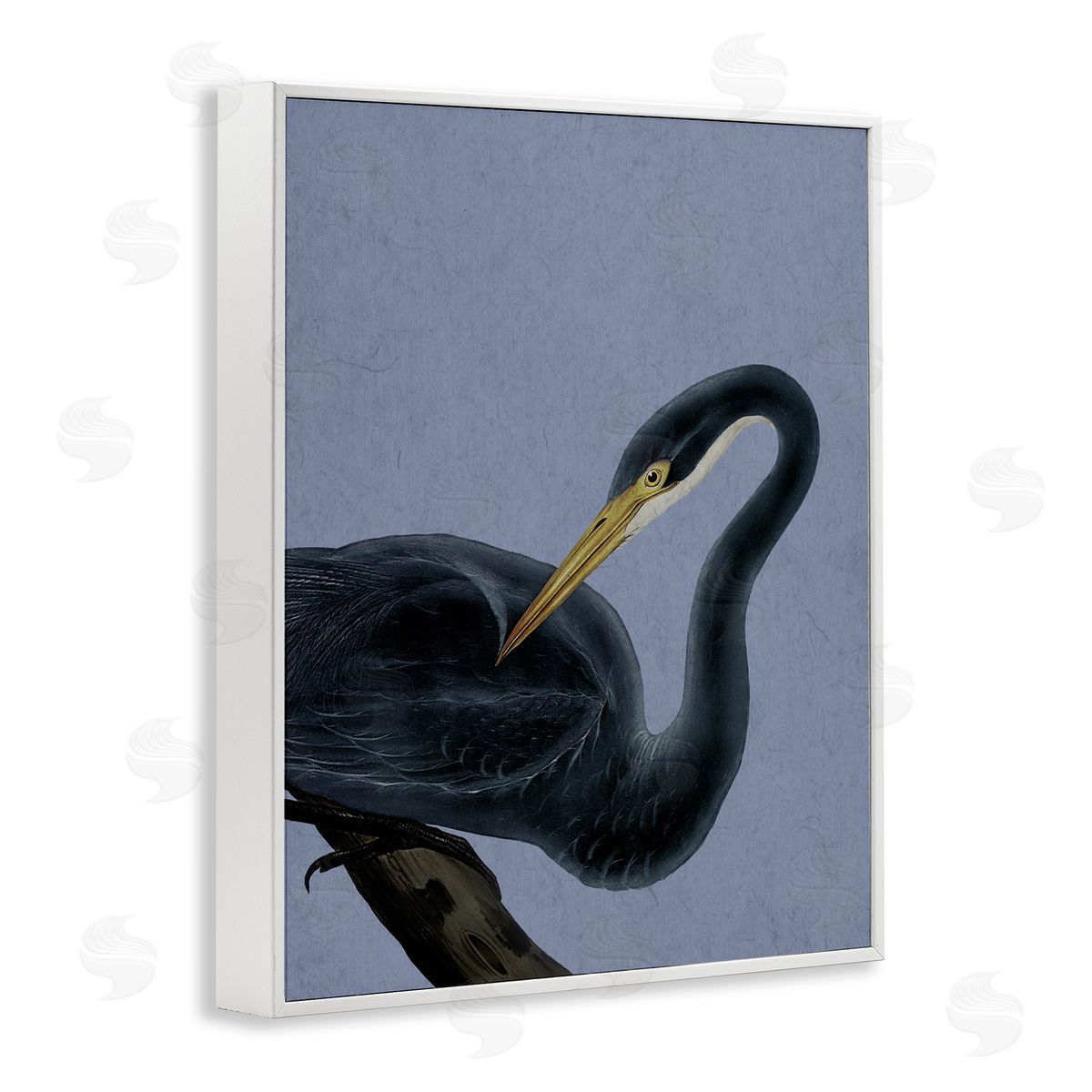 Grace Popp Bayou Heron Bird Canvas Wall Art Print