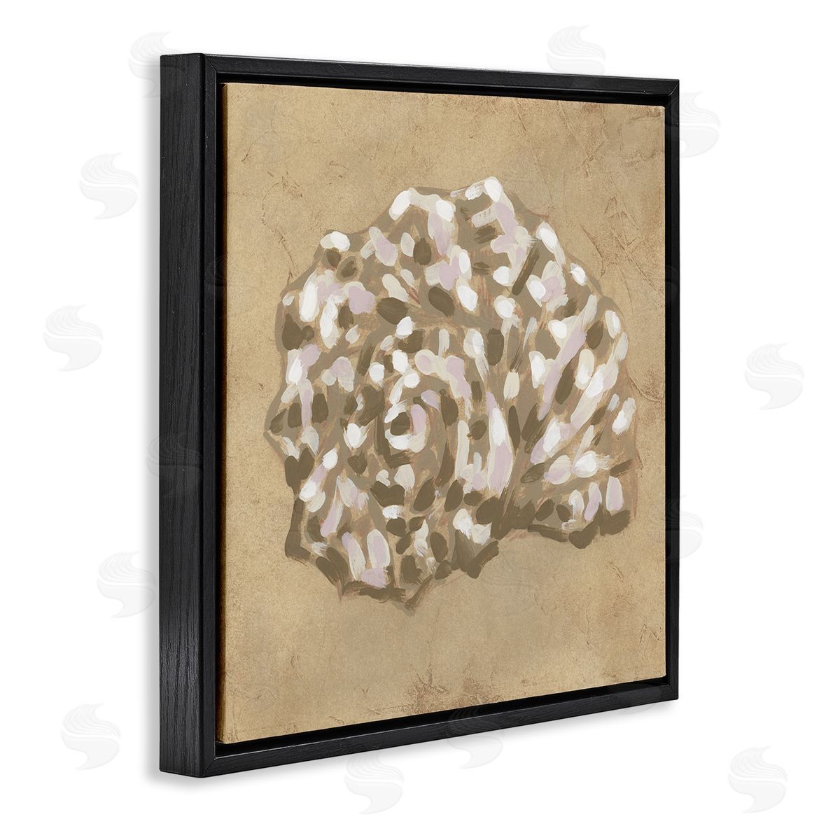 June Erica Vess Earthy Tone Seashell Canvas Wall Art Print