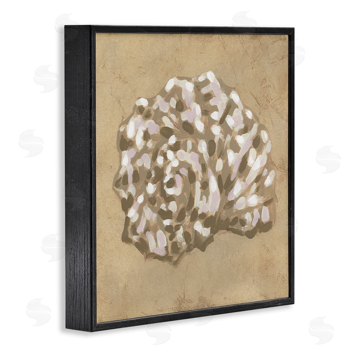 June Erica Vess Earthy Tone Seashell Canvas Wall Art Print