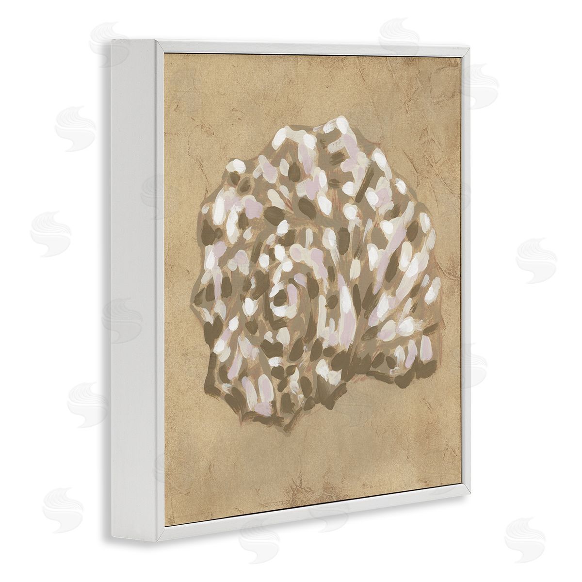 June Erica Vess Earthy Tone Seashell Canvas Wall Art Print