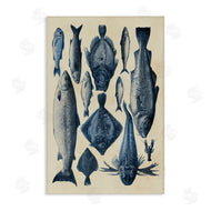 Alicia Longley | Traditional Blue Fish Chart