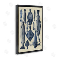 Alicia Longley | Traditional Blue Fish Chart
