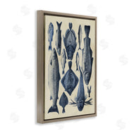 Alicia Longley | Traditional Blue Fish Chart