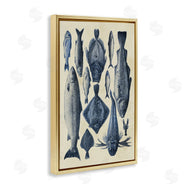 Alicia Longley | Traditional Blue Fish Chart
