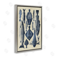 Alicia Longley | Traditional Blue Fish Chart